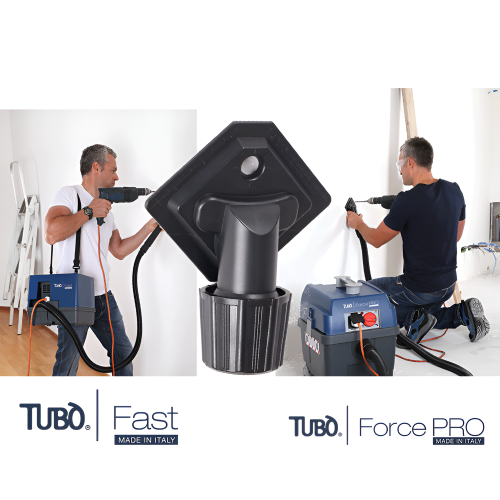 Spazzola per aspirazione e cattura polveri per foratura con trapano TUBÒ | FORCE PRO e FAST thumb 2