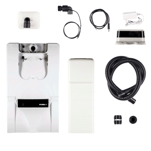 Kit completo base autopulente TUBÒ | ROBÒ per impianto aspirapolvere.