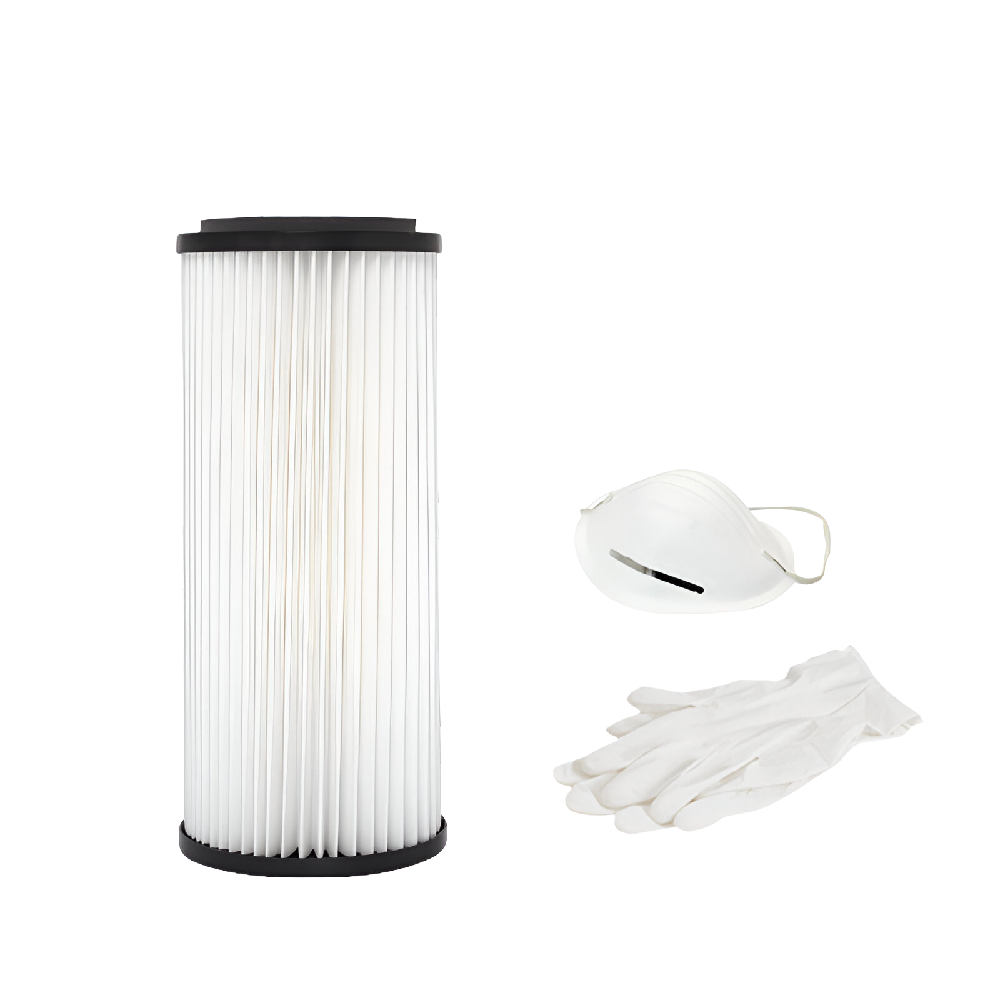 Cartuccia filtro in poliestere lavabile per TS2, TS4, TS105, S100, S150, S250, SC20FC, SX20FC, SC30TC, SB20FE, SB30TE, SB60TE, M03/1, M03/1TF, M04/2, 32U/31, 32U/42, 32U/43, 32U/53, 32U/54
