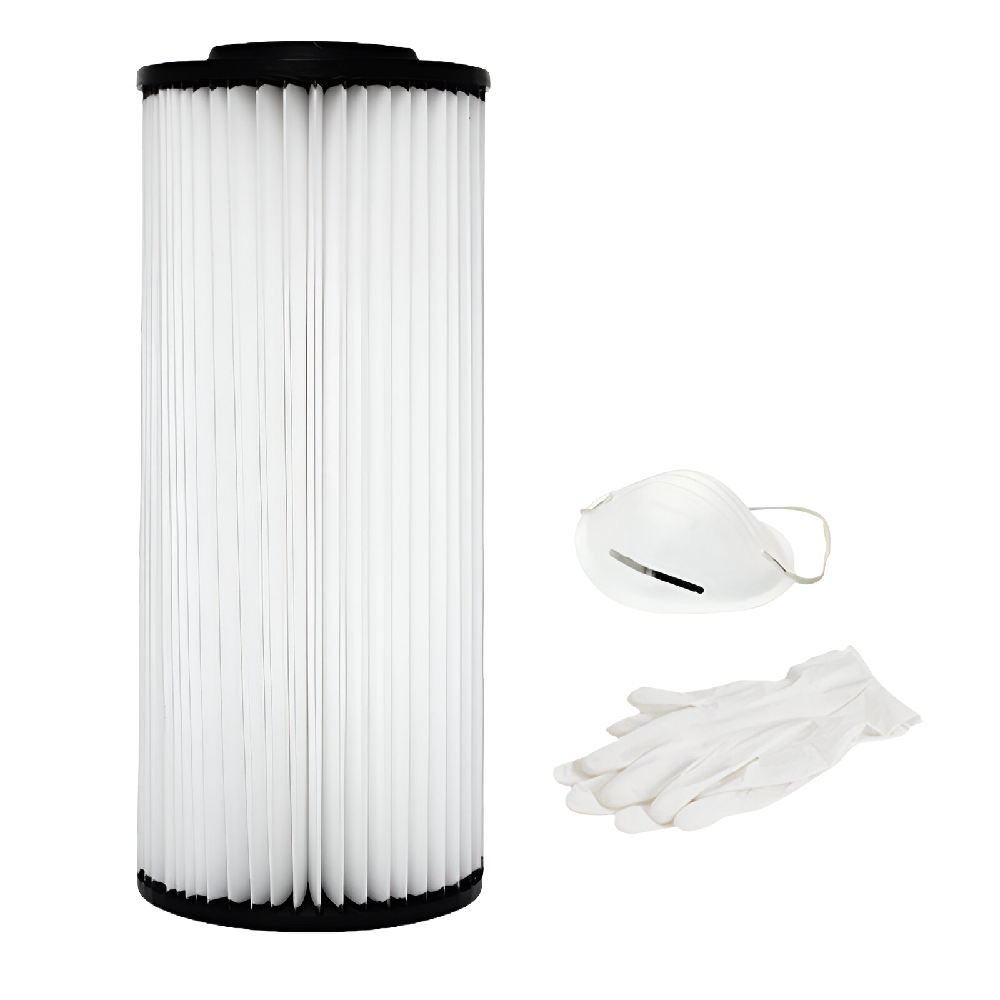 Cartuccia filtro in poliestere lavabile per UX1, TS1, TS85, S80, P80, PX80, PX85, C80, S80, SM20FD, SX20FD, SM30TD, SX30TD