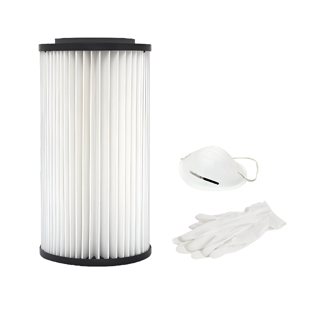 Cartuccia filtro PRECISION in poliestere lavabile per centrali aspiranti TX3A, TX4A, TP3A, TP3, TP4A, TP4, TC3, TC4