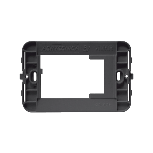 Supporto adattatore per placca Vimar IDEA RONDO, grigio chiaro