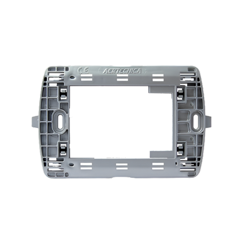Supporto adattatore per placca Bticino AXOLUTE, grigio metallizato 