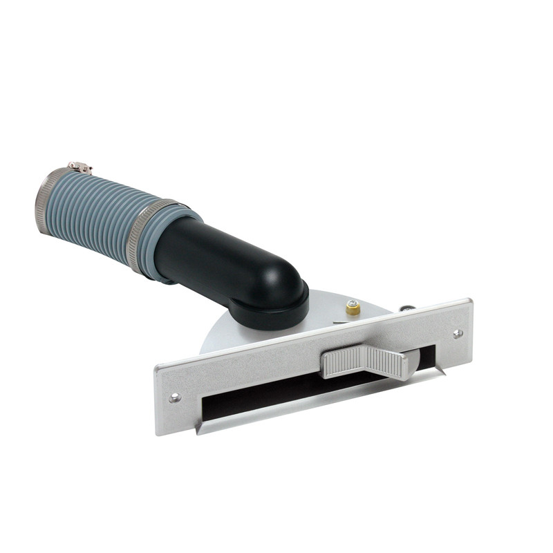 Presa VAC PAN ACTIVE per mobili, grigio metallizzato, con kit di montaggio