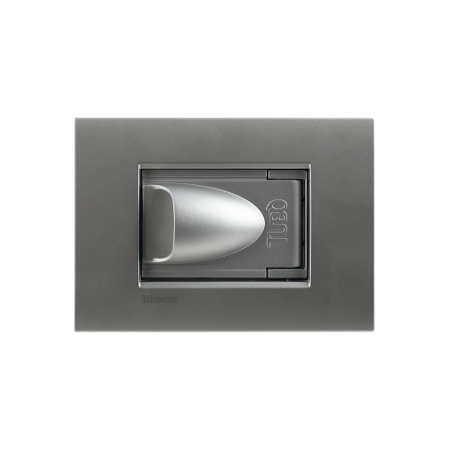 Presa aspirante per placca BTICINO LIVINGLIGHT AIR, grigio metallizzato