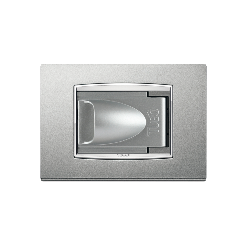 Presa aspirante per placca VIMAR EIKON NEXT, grigio metallizzato