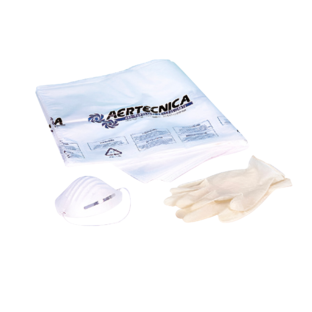 Sacchetti con sistema di chiusura ermetica per centrali TX3A, TX4A, TP3A, TP3, TP4A, TP4,  TX3, TX4.
